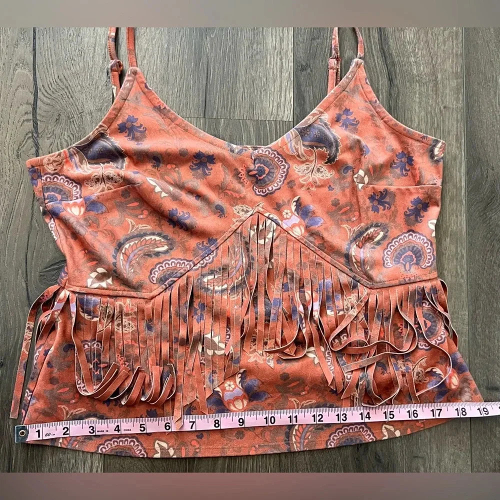 Idyllwind Miranda Lambert Women’s Golden Road Fringe Cowgirl Top Size Small - Picture 11 of 11